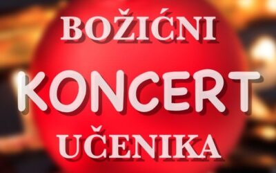 Božićni koncert učenika glazbene škole