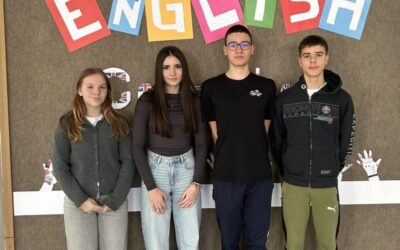Naši učenici izvrsni i na županijskom natjecanju iz engleskog jezika – Gabrijel Baličević i Ema Stipčević treći