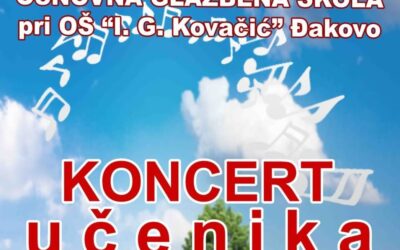 Koncert učenika Glazbene škole povodom Dana škole