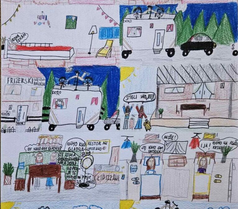 Elena Šalinović, učenica 3.c razreda je pobjednica natječaja „Mladi lav“