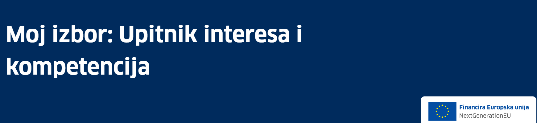 Upitnik interesa i kompetencija